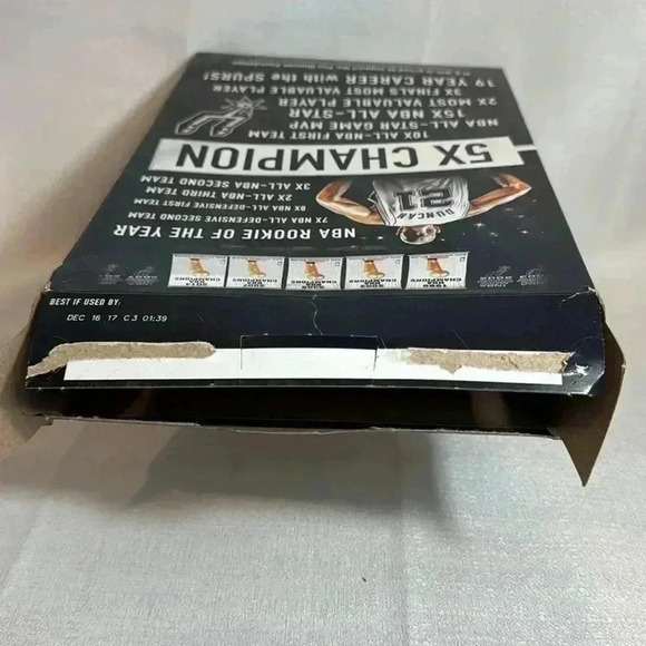 NBA Slam Duncan Oh Cereal- Limited Edition 2017‎ EMPTY - Picture 6 of 7